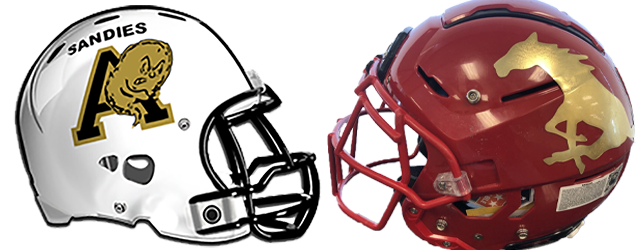 Amarillo High-Coronado helmets